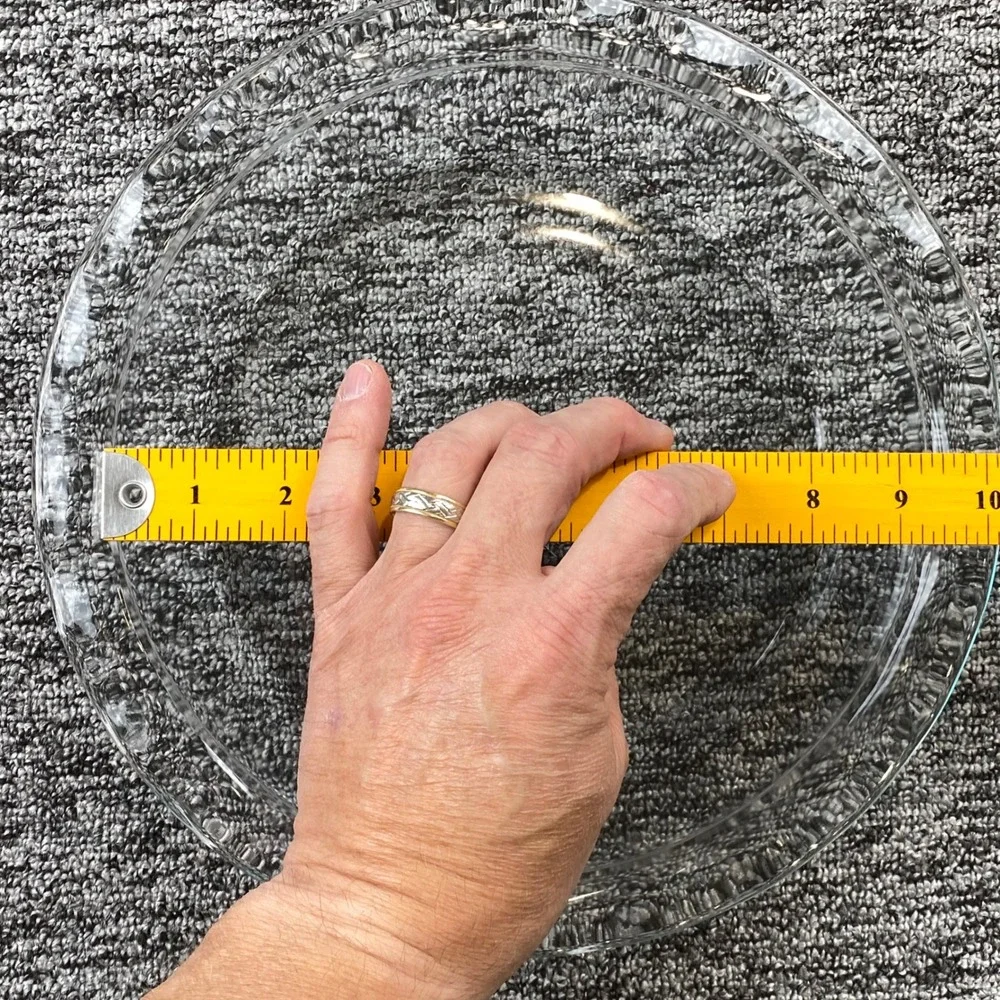 Pyrex clear glass